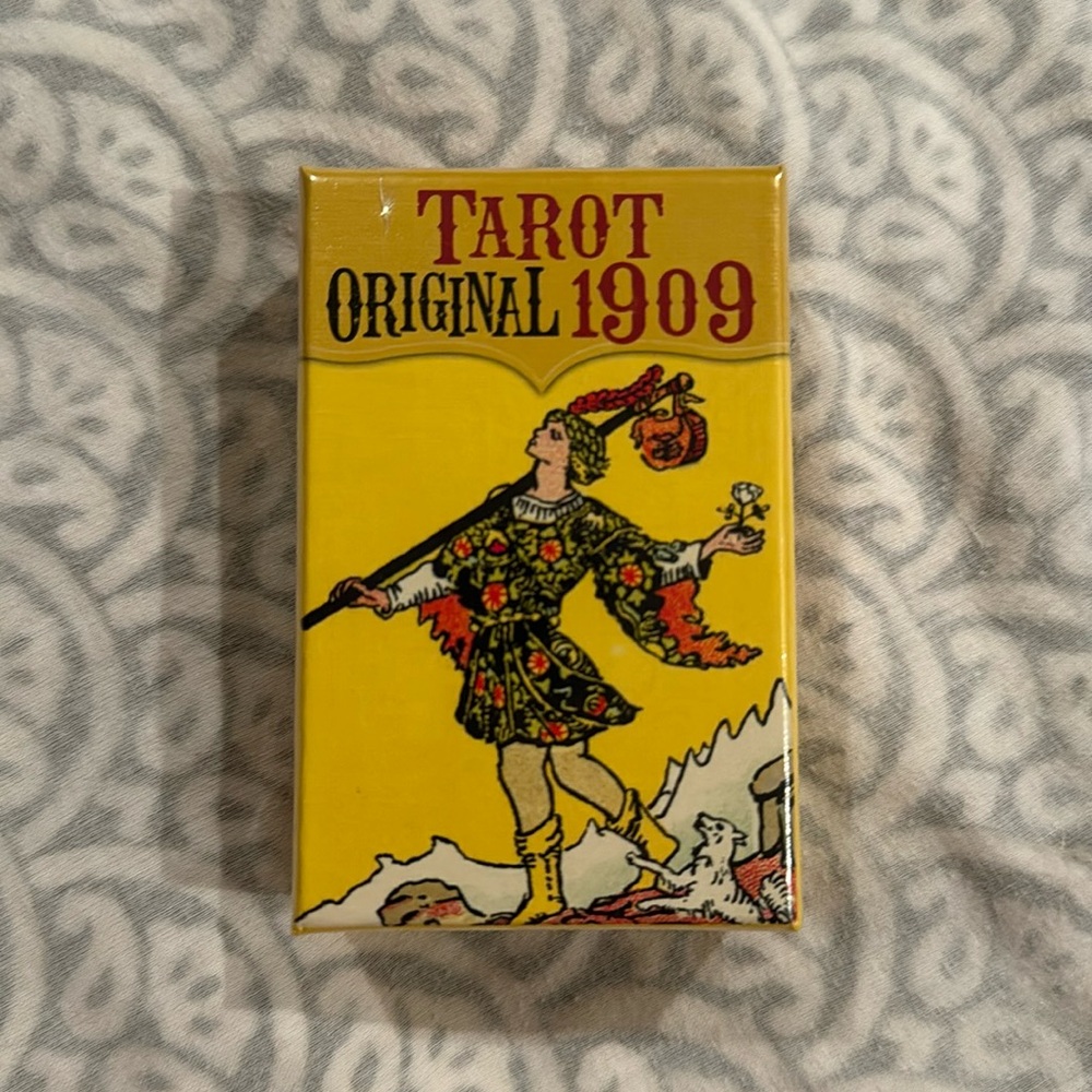 Original tarot cards 1909